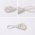 Cotton Rope Napkin Ring Set Of 4,pastoral Napkin Holders without Bead