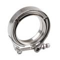 3'' Inch Ss304 V-band Clamp Steel M/f 3 V Band Turbo Exhaust Downpipe