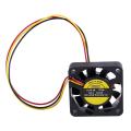 40mm X 40mm X 10mm 3pin 12v Dc Brushless Pc Computer Cooling Fan