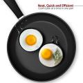 4 Pack Egg Cooking Rings, Pancake Mold for Frying Eggs and Omelet
