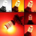 2pcs Led Bulbs 3156 P27w T25 3014 144smd Canbus Lamp Yellow
