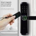 Tuya App Wifi Mobile Phone Remote Password Smart Door Lock Black