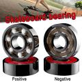 16 Pcs Ceramic Bearings Wear Resistant for Skate Skateboard Wheel