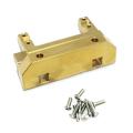 Brass Front Bumper Mount Servo Stand 200g for 1/10 Rc Crawler Car
