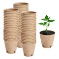 60 Pack Peat Pots for Seedlings, 3.15 Inch for Plant Vegetables