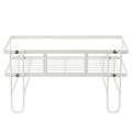 Bathroom Above The Toilet Rack Toilet Bathroom Wall Hanging, White