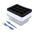 10 Sets Seed Trays 120 Cells Seedling Garden Plant Germination Kit