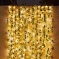 Solar Maple Leaf Lights Waterproof for Garden Decoration-5m 50led