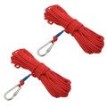 Fishing Magnet Rope Nylon Rope Braided Rope Heavy Rope with Safe Lock