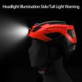 Rockbros Bike Helmet with Light for Mountain Road Bicycle White
