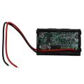 2x Red Led Digital Display Voltmeter for Cars Output 12.6v Battery