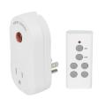 Wireless Remote Outlet Switch One Drag One for Lights Fans Us Plug