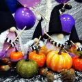 Halloween Witch Gnomes Plush Decor Nordic Faceless Elf Dolls Broom