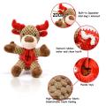 Christmas Dog Phonation Toys Rubber Chewing Toys Leakage Food,a