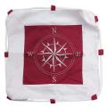 Navigation Furnishing Navy Sea Marine Pillow Case Canvas-red