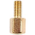 100pcs Brass Hex Standoff Spacer Screw Female to Male 5mm+6mm M3 3mm