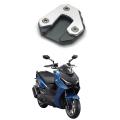 Motorcycle Foot Side Stand Pad Plate Kickstand Enlarger Blue