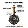 Tire Pressure Gauge - (0-60 Psi) Heavy Duty, Accurate with Glow Dial
