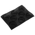 Baking Silicone Hamburger Bread Forms Perforated Baking Molds