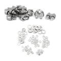 105pcs 304 Flat Stainless Steel Washers M3 M4 M5 M6 M8 M10