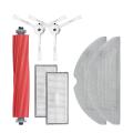 7pcs Replacement Kit for Roborock Main Side Brush Filter Mop Cloth