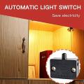 6pcs Door Led Switch for Closet Light,electrical Lamp Switches,black