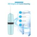 Electric Tooth Oral Cleaning Irrigator, Ipx8 Waterproof, 250ml(green)