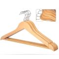 5piece Wood Hangers for Clothes Suit Shirt Sweaters Dress Organizer