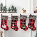 Christmas Decorations for Home Sock Xmas Tree Ornament Decor E