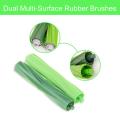 Dual Multi-surface Rubber Brushes for Irobot Roomba I7 I7+ I3 I3+