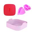 Air Fryer Silicone Pot Accessories Set with Mini Silicone Oven Gloves