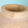 Wooden Eco-friendly Vase Embryo Flower Pot Vase S