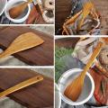 2x Wooden Spatula. for Kitchen Cookware Frying Spatula