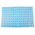 Non Slip Bath Mat with Suction Cups (16x25inch) (blue)