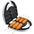 Electric Crispy Corn Hotdog Waffle Maker Mini Sausage Machine Eu Plug