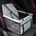 Car Portable Pet Booster Car Seat,anti-collapse for Small Pet Gray