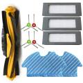 Filter Main Brush Mop Cloth Set Replacement for Vacuum Cleaner Parts