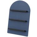 Vertical Wooden Storage Shelf Home Organization Shelf Kitchen -blue