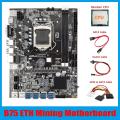 Motherboard 8xpcie to Usb+cpu+4pin to Sata Cable+cable+switch Cable