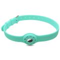 Dog Collar Holder Cat Collar for Apple Airtag On Cats Puppies Green