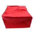 Foldable Large Cooler Bag Food Cake Insulated Bag Aluminum Foil Red