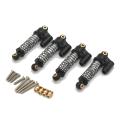 4pcs Metal Shock Absorber Damper for 1/18 Scale Fms Rc Car Parts,3