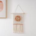 Macrame Flower Wall Hanging - Boho Decor - House Warming Gift