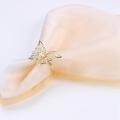 Napkin Rings Set Of 4 Gold Butterfly Napkin Rings Napkin Holders