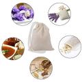 20 Pieces Large Muslin Bags Cotton Drawstring Bags(8 X 12 Inches)