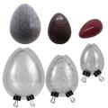 6 Pcs Diy Chocolate Mold 3d Easter Eggs Mold Baking Candy Mould