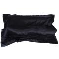 Emulation Silk Pillowcase Single Pillow Cover 48*74cm #75280(black)