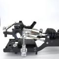 For Mn D90 D91 D96 1/12 Rc Metal Pull Rod Steering Link Rod Set,bk