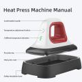 Heat Press Machines for T Shirts Shoes Bags Hats and Htv Vinyl