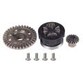 Front Rear Differential Ring Gear & Pinion Gear Assembly for Traxxas